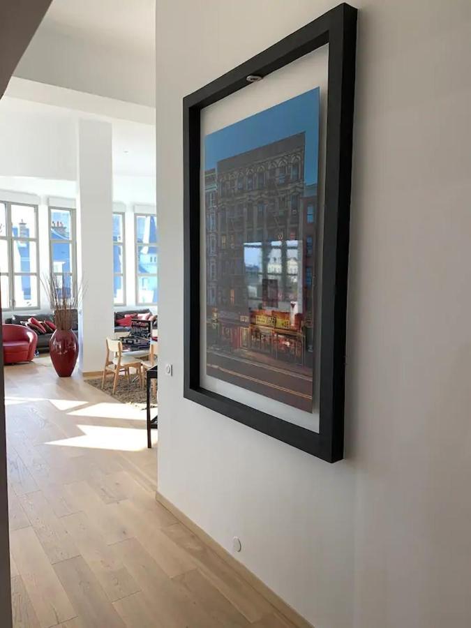 랭스 Loft Des Sacres - Vue Unique Sur La Cathedrale 아파트 외부 사진